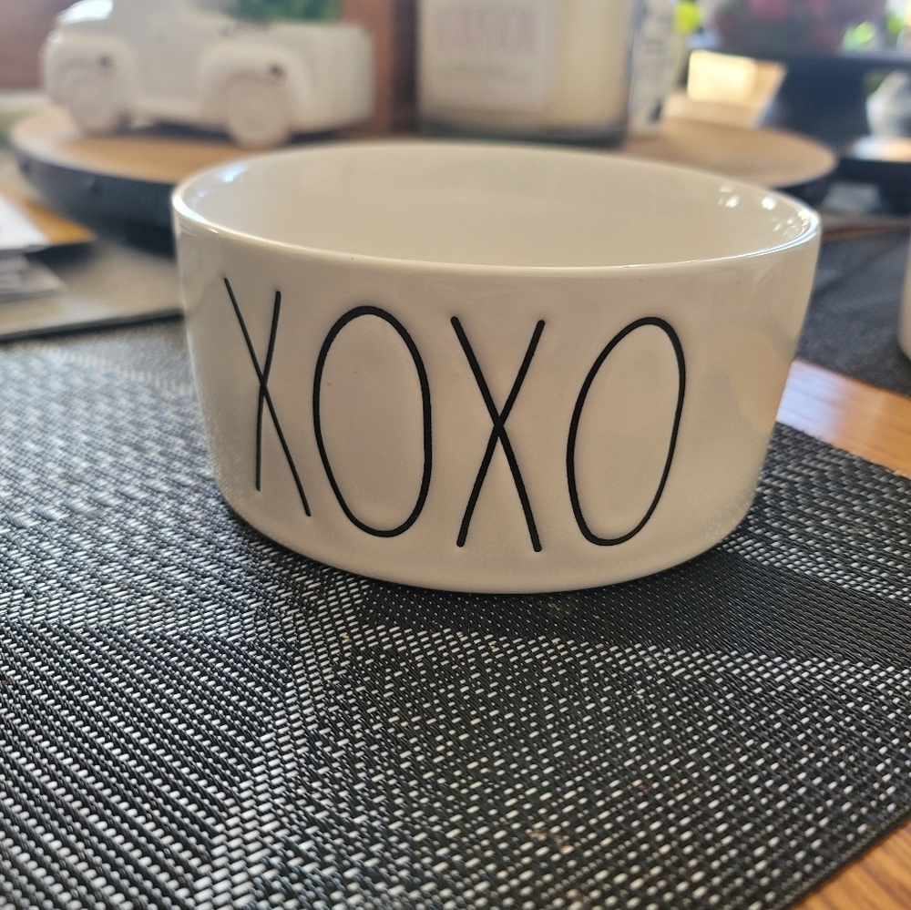 Rae Dunn dog bowl